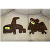 Image 1 : LOT OF 2 NATIVE TRIBAL CARVINGS