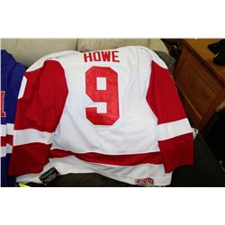 DETROIT REDWINGS GORDIE HOWE #9 SZ 52 JERSEY
