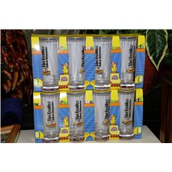 TWO BOXES OF THE BEATLES YELLOW SUBMARINE GLASSES