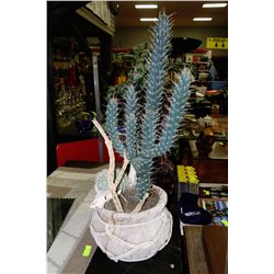 ARTIFICIAL CACTUS PLANT WITH PALM TREE POT