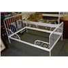 Image 1 : CHILDS WROUGHT IRON STYLE SINGLE BED FRAME