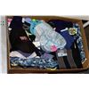 Image 1 : LARGE BOX OF OVER 100 PCS OUTERWEAR,SCARVES,