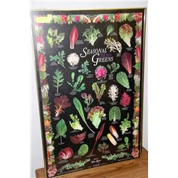 SEASONAL GREENS POSTER