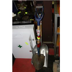BUNDLE WITH PITCHFORK, SHOVEL & SNOW SHOVEL