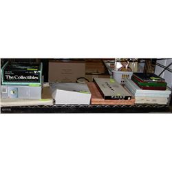 SHELF #5 COLLECTION OF ESTATE TRAYS, FORK SPOON