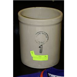 ALBERTA POTTERIES 1 GAL CROCK