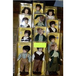 BOX OF ANNE OF GREEN GABLES DOLLS