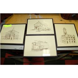 FOUR HISTORICAL EDMONTON PICTURES