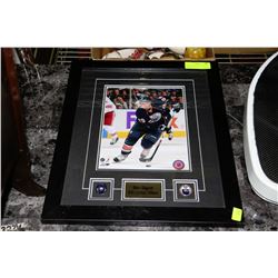 SAM GAGNER FRAMED & DOUBLE MATTED DISPLAY