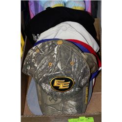 BOX W/6 BASEBALL CAPS INCL. EDMONTON