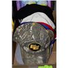 Image 1 : BOX W/6 BASEBALL CAPS INCL. EDMONTON