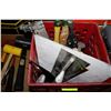 Image 1 : CRATE WITH DRYWALL TOOLS