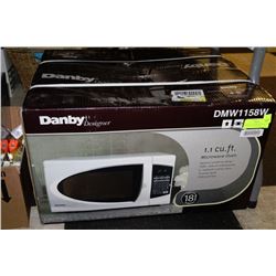 DANBY 1.1CU 1000WATT BRAND NEW MICROWAVE IN BOX