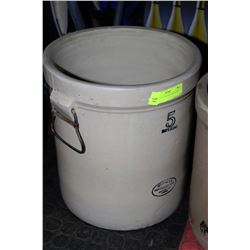 MEDALTA 5 GALLON CROCK POT