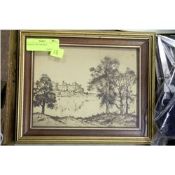 ANTIQUE PICTURE BOX