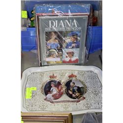 QUEEN ELIZABETH SILVER JUBILEE TRAY 1952-1977