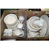 Image 1 : 2-BOXES W/JOHNSON BROS CHINA PATTERN-BERMUDA