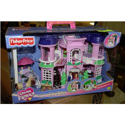 FISHER PRICE TOWNHOUSE HORSE & CARRIAGE