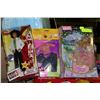Image 1 : LOT OF 3 NEW DOLLS AND ACCESSORIES INCL BARBIE