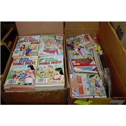 LOT OF 2 BOXES ARCHIE COMICS AND OTHER COMICS