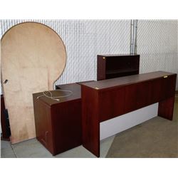 ASSEMBLED CORNER DESK