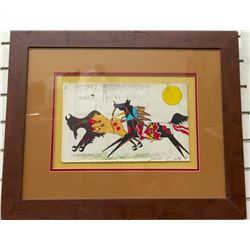 Original Ledger Art - Terrance Guardipee