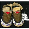 Image 2 : Fully Beaded Plains Moccs - Circa 1900