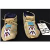 Image 2 : Circa Early 1900s Plains Beaded Moccs