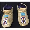 Image 3 : Circa Early 1900s Plains Beaded Moccs