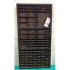 Image 1 : Antique Typesetters Drawer/Display