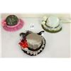 Image 2 : Group of 3 Old West Style Ladies Hats