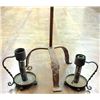 Image 4 : Antique Blacksmith Forged Candleholders