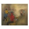 Image 1 : F. Varla, Oil on Canvas - Fishermen