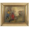 Image 2 : F. Varla, Oil on Canvas - Fishermen