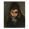 Image 1 : Vassyl Khmeluk, Oil on Board - Woman