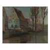 Image 1 : Post-Impressionist Village Scene