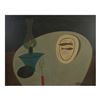 Image 1 : Reginald Wilson, Oil on Canvas - "Lamp"