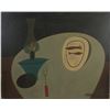 Image 2 : Reginald Wilson, Oil on Canvas - "Lamp"