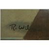 Image 3 : Reginald Wilson, Oil on Canvas - "Lamp"