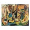 Image 1 : Oil on Canvas - Boats