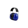 Image 1 : (2)3M Peltor 97010 Ultimate 10 Earmuff Hearing Protection 30dB Black/Blue .078371970109