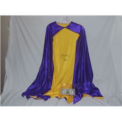 BATMAN RETURN TO THE BAT CAVE SCREEN USED CAPE SIGNED BY YVONNE CRAIG