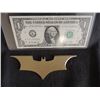 Image 1 : BATMAN THE DARK KNIGHT SCREEN USED HERO METAL BATARANG 2