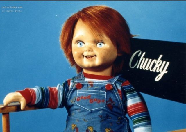 Chucky Rocking Chair CHILD'S PLAY CHUCKY DIRECTOR'S CHAIR BACK