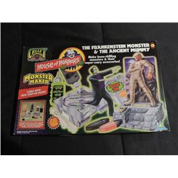 FRANKENSTEIN THE MUMMY VINTAGE MONSTER MAKER KIT INTACT UNOPENED