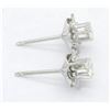 Image 6 : 0.31ctw Diamond Earrings - 14KT White Gold