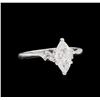 Image 1 : 1.05ctw Diamond Ring - 14KT White Gold