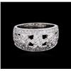 Image 2 : 0.97ctw Diamond Ring - 14KT White Gold