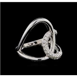 0.32ctw Diamond Ring - 14KT White Gold