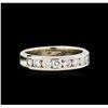 Image 1 : 1.00ctw Diamond Ring - 14KT White Gold